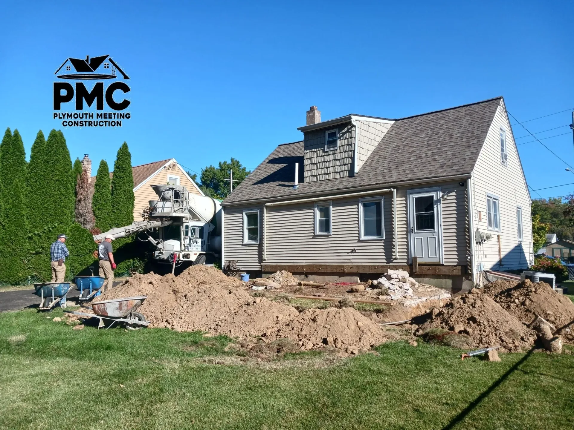 Concrete Foundation Pour